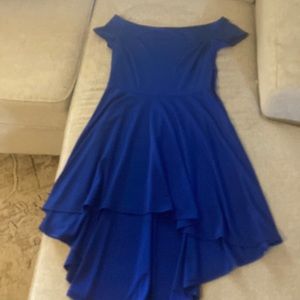 Women’s blue formal dress